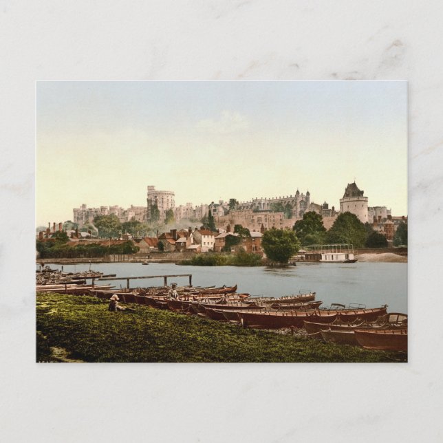 Windsor Castle England Postcard (Front)