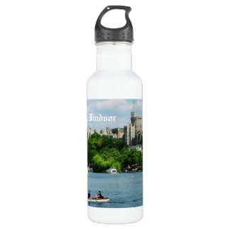 Windsor Castle from the Thames Water Bottle