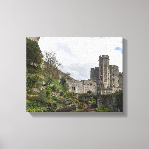 Windsor Castle in England Canvas Print