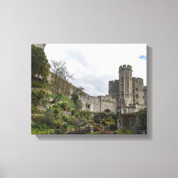 Windsor Castle In England Canvas Print by bbourdages at Zazzle