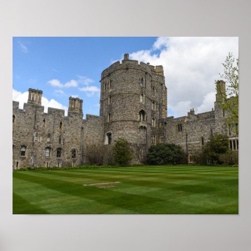 Windsor Castle in England Poster