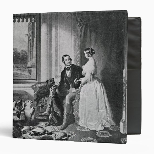 Windsor Castle in modern times 3 Ring Binder (Front/Inside)