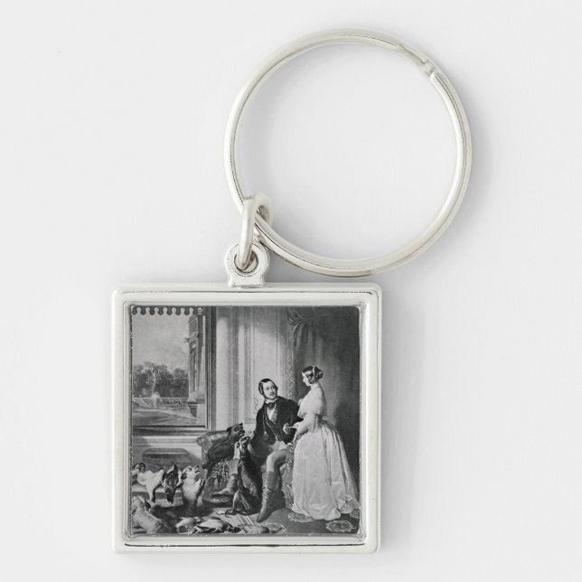 Windsor Castle in modern times Keychain (Front)