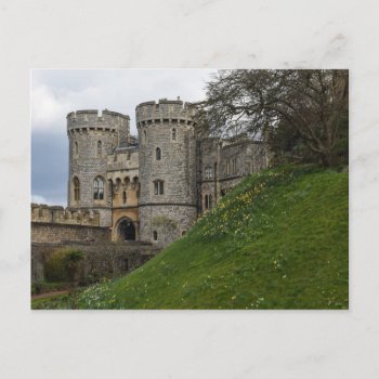 Windsor Castle In Windsor England Postcard by bbourdages at Zazzle