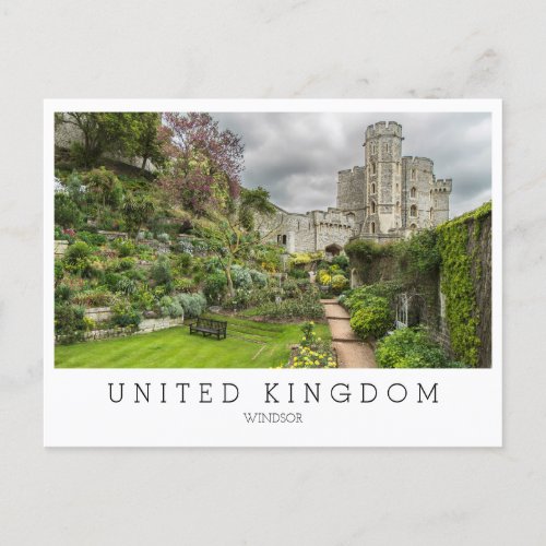 Windsor castle London England Postcard