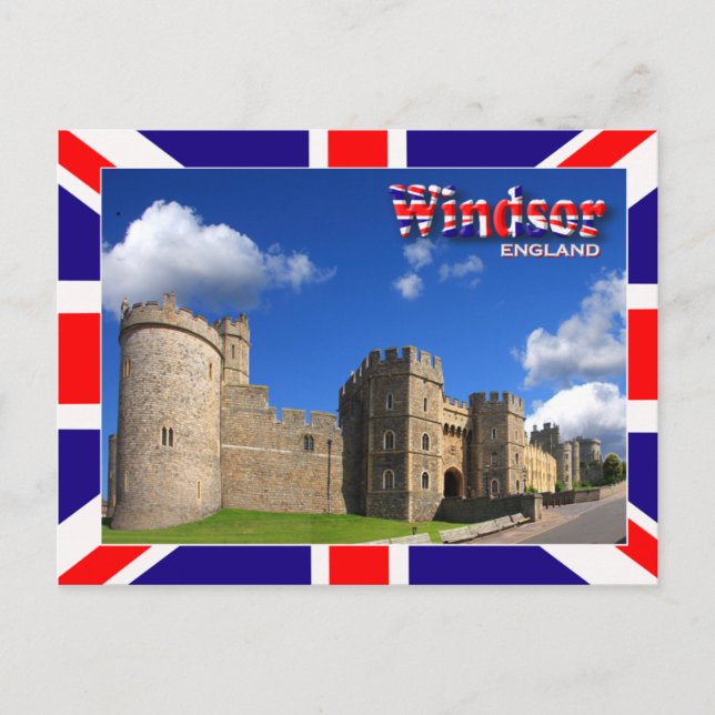 Windsor Castle Postcard (Front)