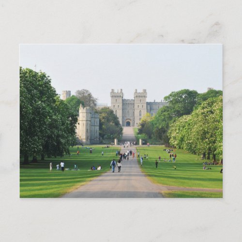 Windsor castle postcard