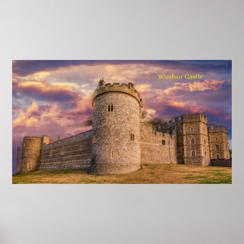 Windsor Castle Poster