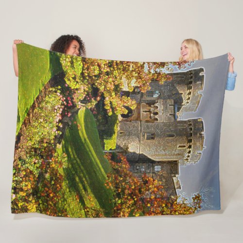 Windsor Castle Unite Kingdom England Acrylic Art Fleece Blanket