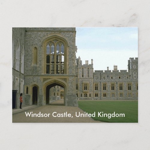 Windsor Castle United Kingdom Postcard