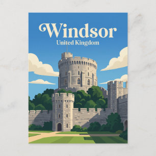 Windsor Castle United Kingdom Postcard