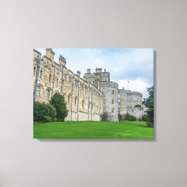 Windsor Castle view canvas print (Front)