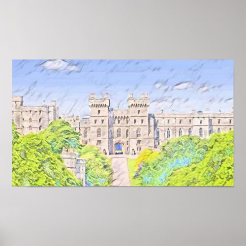 Windsor Castle Windsor England Poster