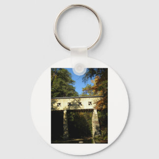 Windsor Mills Rd Covered Bridge Ashtabula County O Keychain
