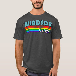 Windsor Ontario Pride Windsor LGBT Gift LGBTQ Sup T-Shirt
