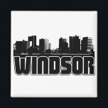 Windsor Skyline Magnet<br><div class="desc">Windsor Skyline</div>