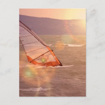 Windsurf Design Postcard by WindsurfingGifts at Zazzle