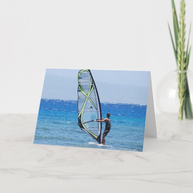 Windsurf Greeting Cards (Front)