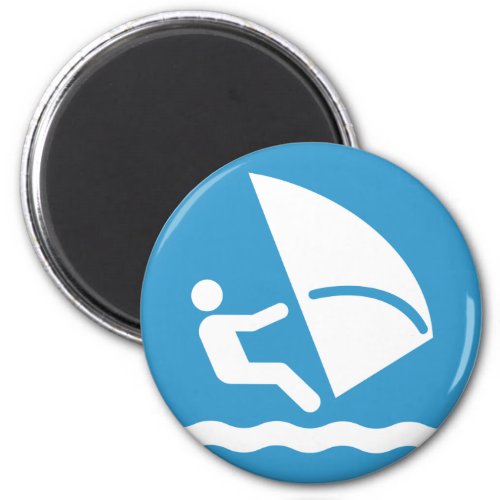 Windsurf Symbol Magnet