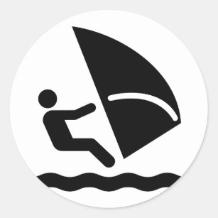 Windsurf Symbol Sticker