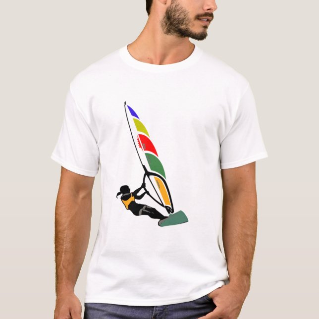 Windsurf with Excitement T-Shirt (Front)