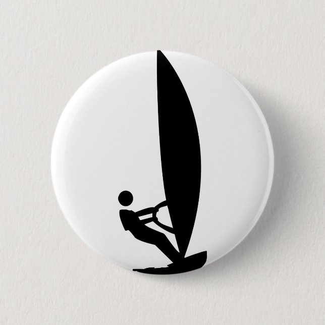 windsurfer icon button (Front)