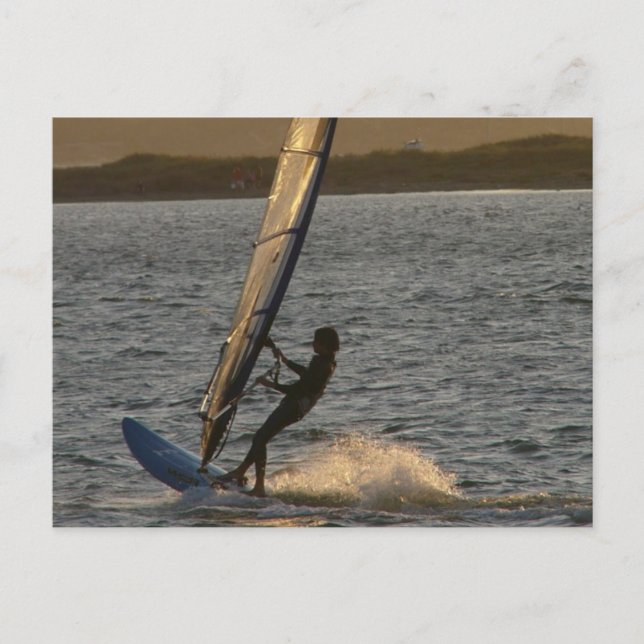 Windsurfer Image  Postcard (Front)