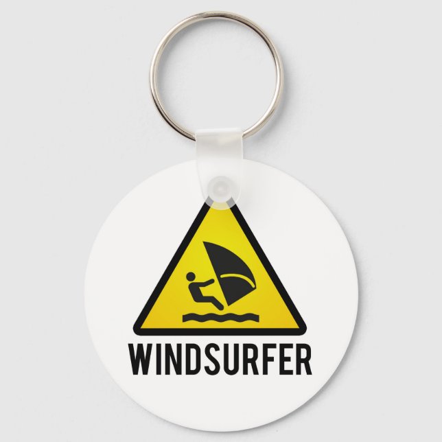 Windsurfer Keychain (Front)