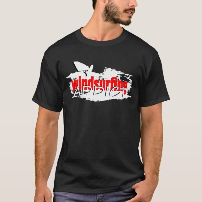 Windsurfing addict t-shirt (Front)
