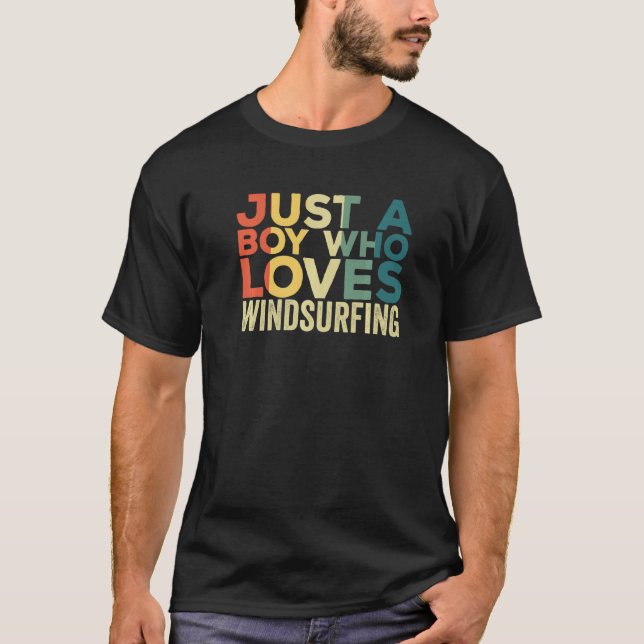Windsurfing Apparel for Windsurfer Windsurf for Me T-Shirt (Front)