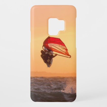 Windsurfing At Sunset Surfer Sailboarding Custom Case-Mate Samsung Galaxy S9 Case