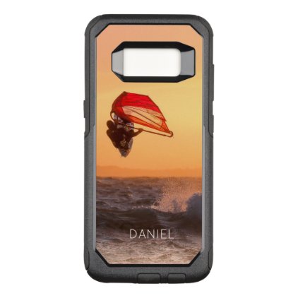 Windsurfing At Sunset Surfer Sailboarding OtterBox Commuter Samsung Galaxy S8 Case