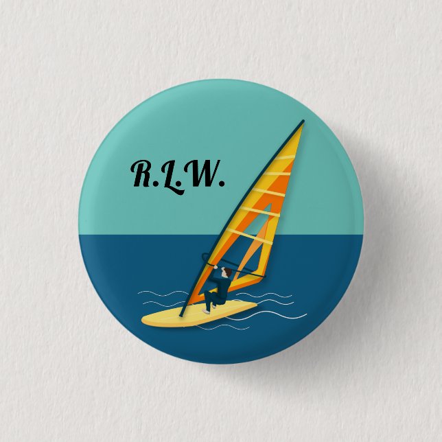 Windsurfing Button (Front)