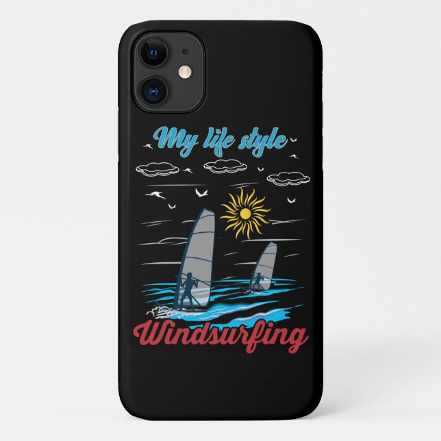 Windsurfing Is My Life Style Case-Mate iPhone Case (Back)