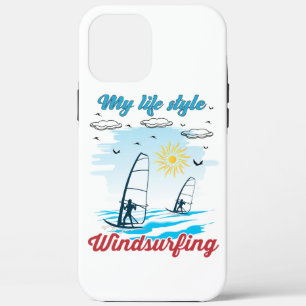 Windsurfing Is My Life Style iPhone 12 Pro Max Case