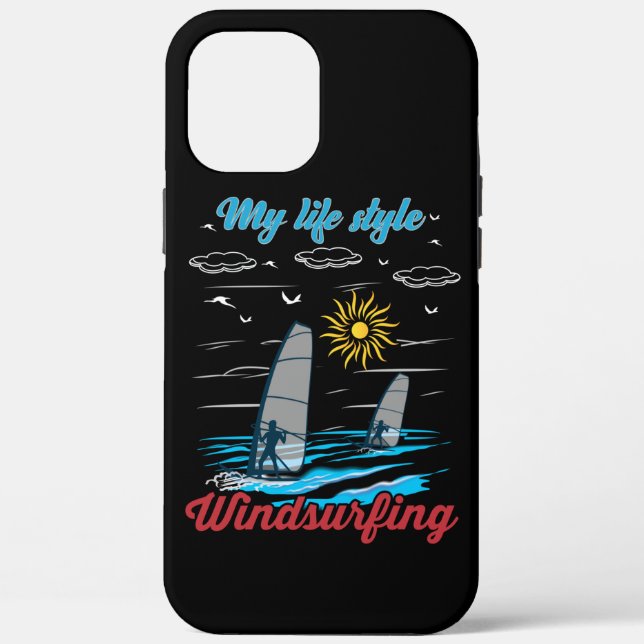 Windsurfing Is My Life Style Case-Mate iPhone Case (Back)