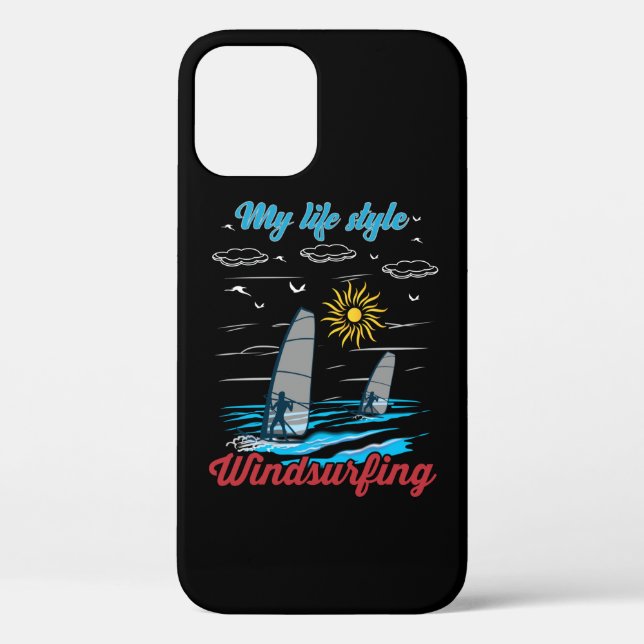Windsurfing Is My Life Style Case-Mate iPhone Case (Back)