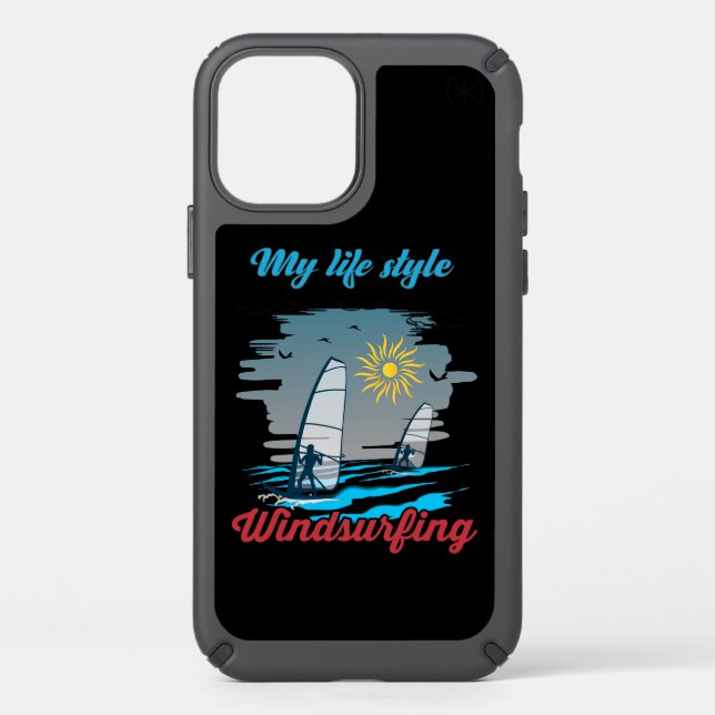 Windsurfing Is My Life Style Speck iPhone 12 Pro Case (Front)