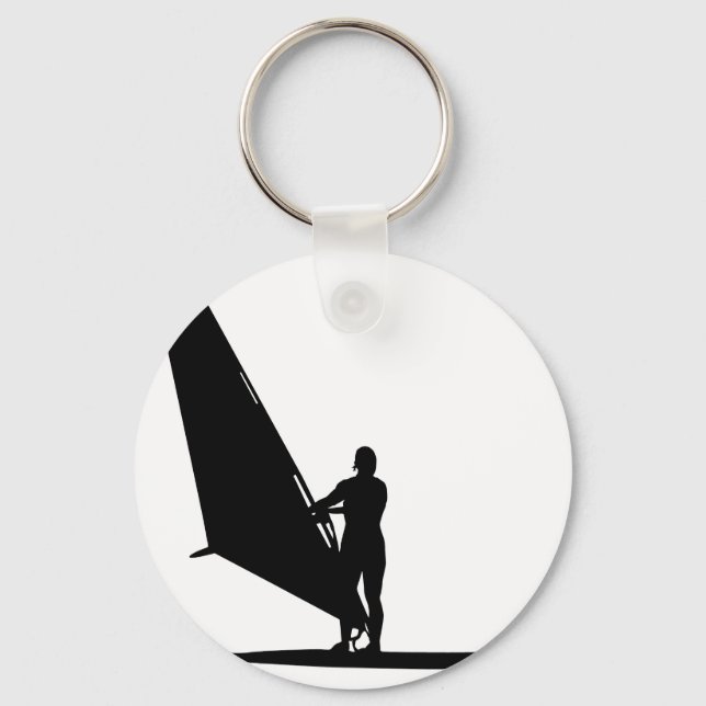 Windsurfing Keychain (Front)