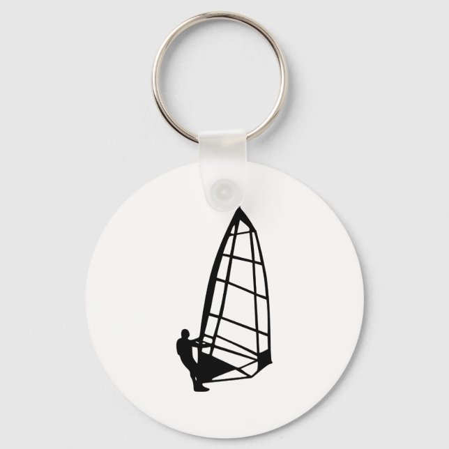Windsurfing Keychain (Front)