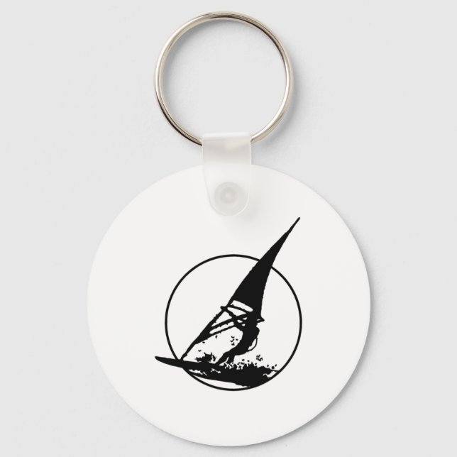 Windsurfing Keychain (Front)