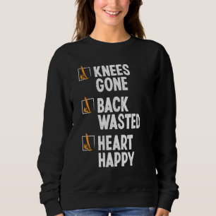 Windsurfing Knee Injury Back Surgery Funny Windsur Sweatshirt