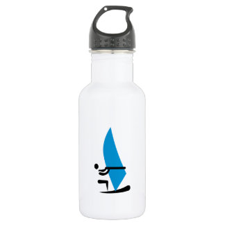 Windsurfing logo water bottle