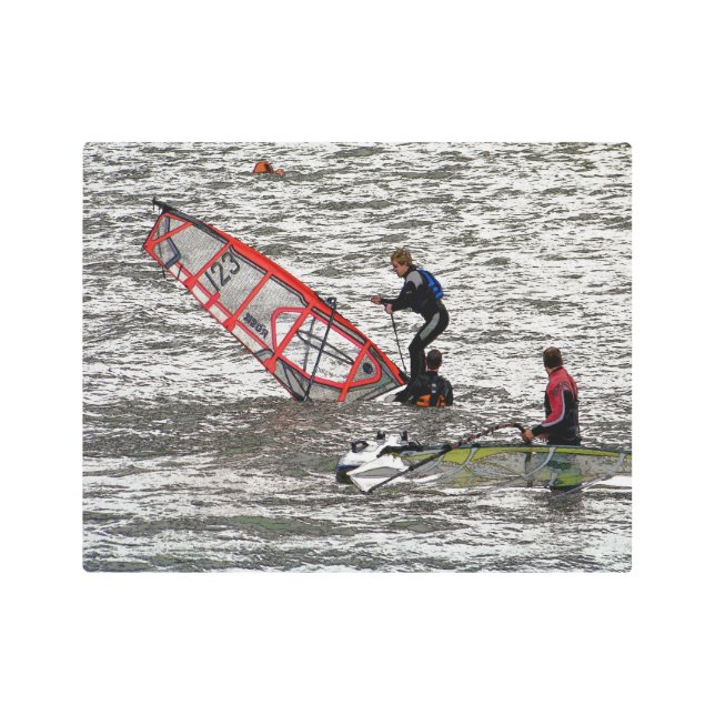 WINDSURFING METAL PRINT (Front)