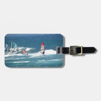 Windsurfing Ocean Waves Hawaii Luggage Tags