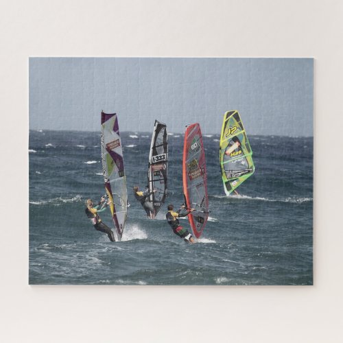 Windsurfing Ocean Waves Sports Surf Jigsaw Puzzle