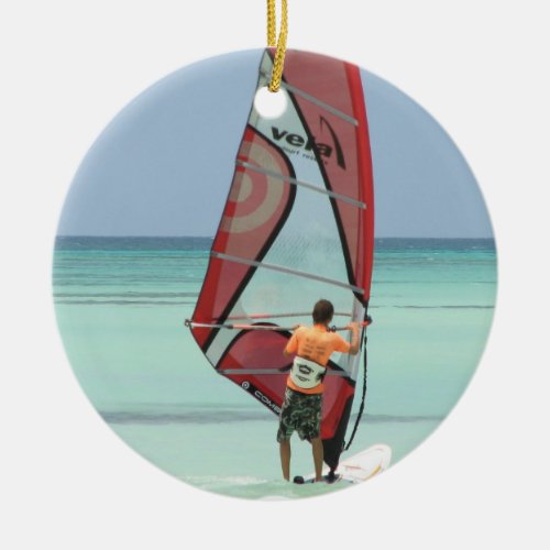 Windsurfing Ornament