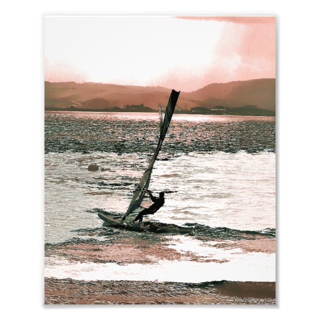 WINDSURFING PHOTO PRINT (Front)
