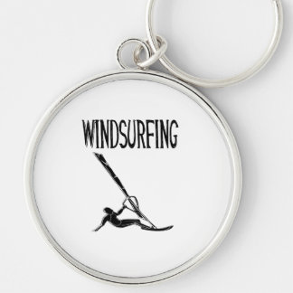 windsurfing v3 black text sport windsurf windsurfe keychain