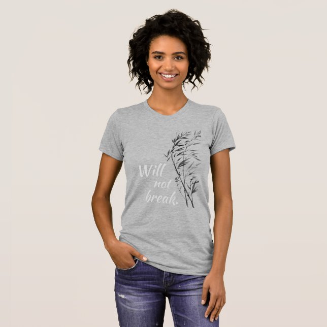 Windswept Bamboo, bent bamboo T-Shirt (Front Full)